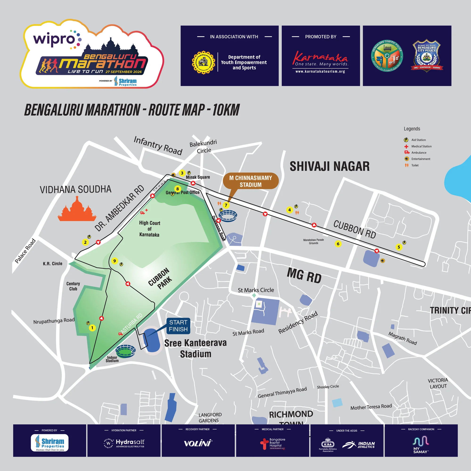 10K Route Map