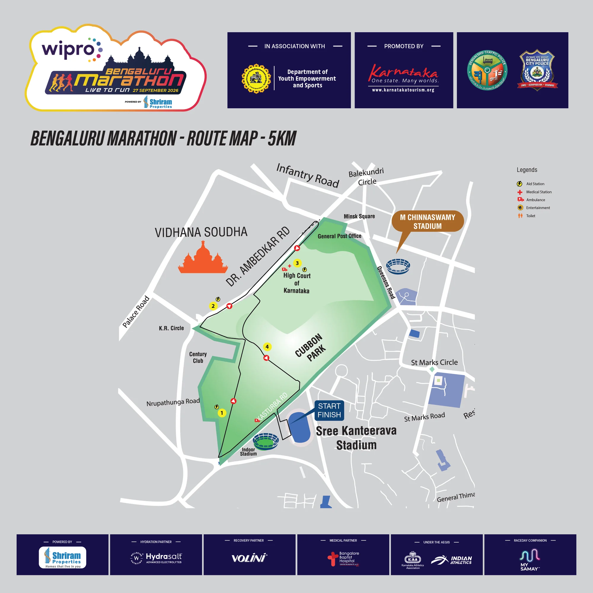 5K Route Map